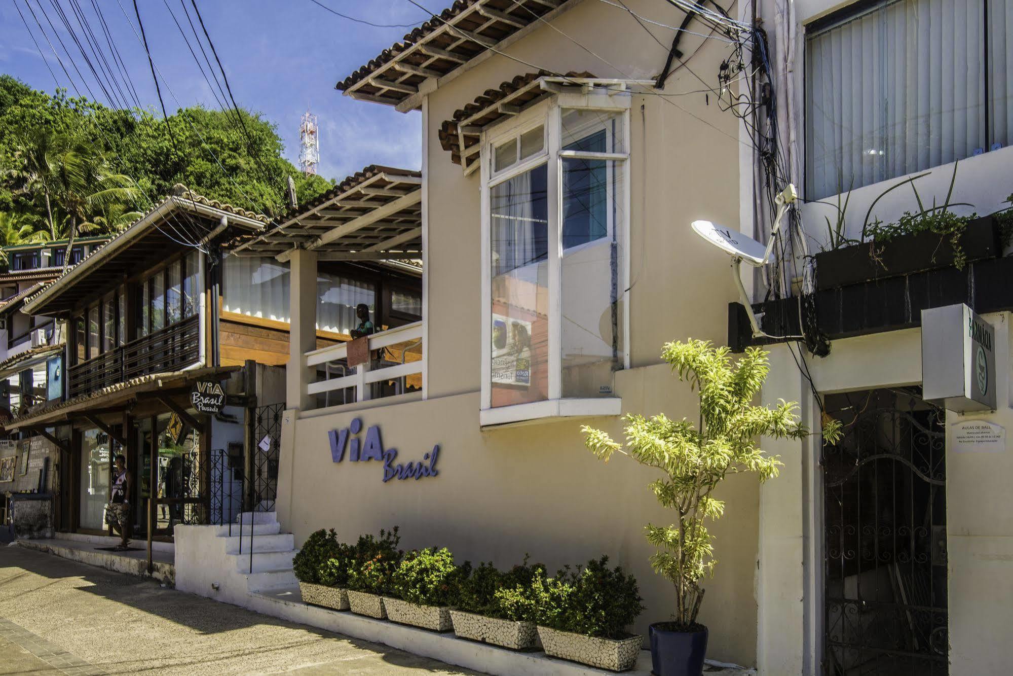 Pousada Via Brasil Morro de São Paulo Екстериор снимка